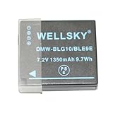 WELLSKY DMW-BLG10 DMW-BLE9 | BP-DC15 互換バッテリー [ 純正充電器で充電可能 残量表示可能 純正品と同じよう使用可能 ] パナソニック ライカ