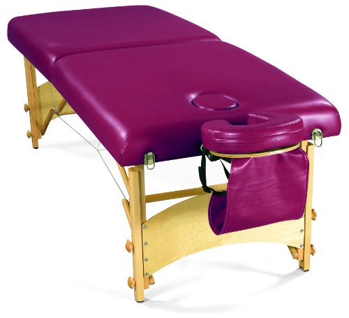3B Scientific W60602BG Wb-Luxe-Dark Red Red Deluxe Portable Massage Table cover