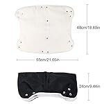 Kinderwagen Handschuhe, Kinderwagen Handwärmer,Extra Dick Fleece Innenseite Kinderwagen warme Handschuhe Universalgröße für Kinderwagen Buggy Radanhänger, Wasserfest und windfest