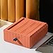 FHCSAO Mehrzweck-aufbewahrungsbox Mit Deckel, Stapelbar Aufbewahrungsbox Für Schreibtisch Für Klassenzimmer, Schubladen, Desktop, Büro, Spielzimmer, Regale, Schränke,Orange