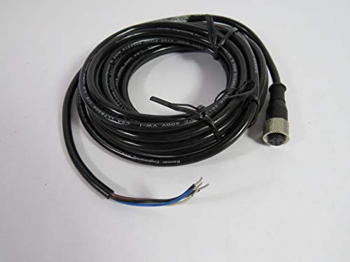 Banner MQDC-415 (26850) Quick Disconnect Euro Style Cable 5m Length