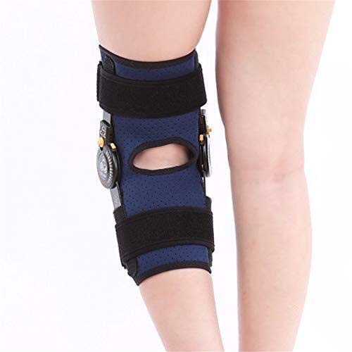 rodillera artritis mujer menisco y ligamento Estabilizador conjunto, soporte de ortesis de rodilla, protector de piernas de férula de guardia fija fractura completamente ajustable, se adapta a ambas p