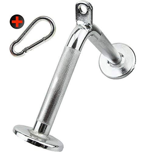 C.P. Sports Poignée de triceps en forme de V avec mousqueton