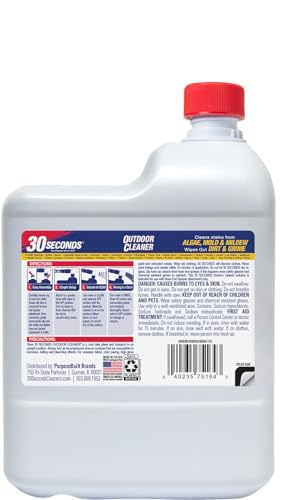30 Seconds 6430S 2P Outdoor Cleaner 2 Pack With Hose End Sprayer - Cleans Stains From Algae, Mold And Mildew thumb #1