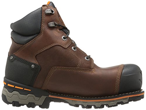 Timberland PRO Timberland PRO Men's Boondock 6 Inch Composite Safety Toe Insulated Waterproof Industrial Work Boot, Brown, 10 W