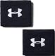 Under Armour Unisex UA Performance Wristband, 2er-Pack schweißableitendes Fitnessband, flexibles Schweißband mit Logo