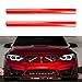 1 Paar Frontgrill Einsatz, Streifen Kühlergrill-Einsatz-Zierleiste Ersatz für B-MW 1er 2er 3er 4er F30 F31 F32 F34 F35 F36 G20 G21 G28 G29 F20 F21 F22 F23 F24 F44 F40 2012-2018 (Rot)