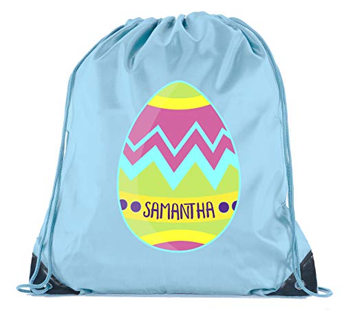 Personalized Easter Drawstring Backpacks, Easter Egg Cinch Bags, Nice Gift Bags - Baby...