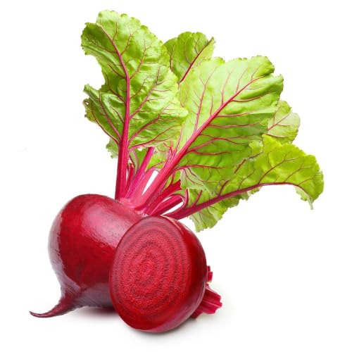 Image of Beetroot (Chukandar) Vegetable Seeds - Pack of 100 High-Germination Seeds for Vibrant, Nutrient-Rich Beets - Ideal for Home Gardens and Vegetable Plots