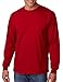 Gildan Ultra Cotton� 6 oz. Long-Sleeve T-Shirt - CARDINAL RED - XL
