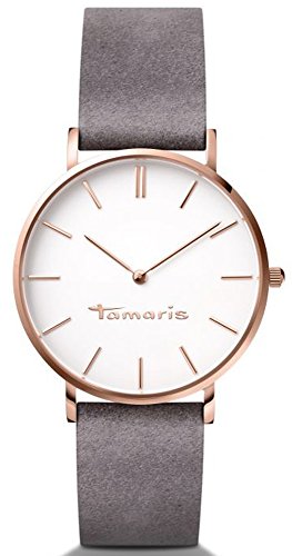 Preisvergleich Produktbild Tamaris Damen-Armbanduhr Daniela Analog Quarz Leder B01217010