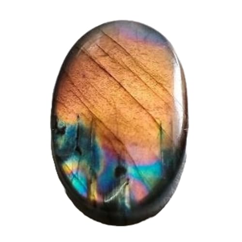 Pierre labradorite naturelle pour fabriquer un pendentif fait main unique