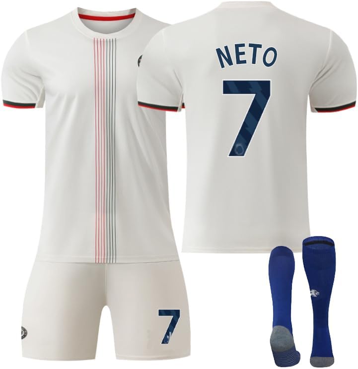 チェルシー ネト選手 ユニフォーム 新品未使用 即発送可】 チェルシー 25/26 公式ユニフォーム ホーム 半袖