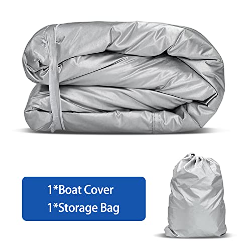 Icover Pedal Boat Cover, Fits 3 Or 5 Person Paddle Boat Water Proof Heavy Duty Boat Cover, Grey #TOP5