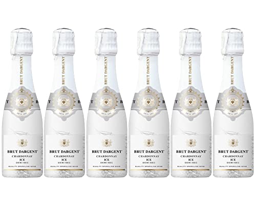 Brut Dargent - Ice Chardonnay, Sekt Halbtrocken (6 x 0.2 L)