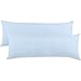 Produktbild aqua-textil Classic Line Kissenbezug 2er-Set 40 x 200 cm Aqua blau Baumwolle Seitenschläferkissen Bezug Kissenhülle, Kopfkissenüberzug, Pillowcase, Bettkissen, Kopfkissenbezug, Reißverschluss