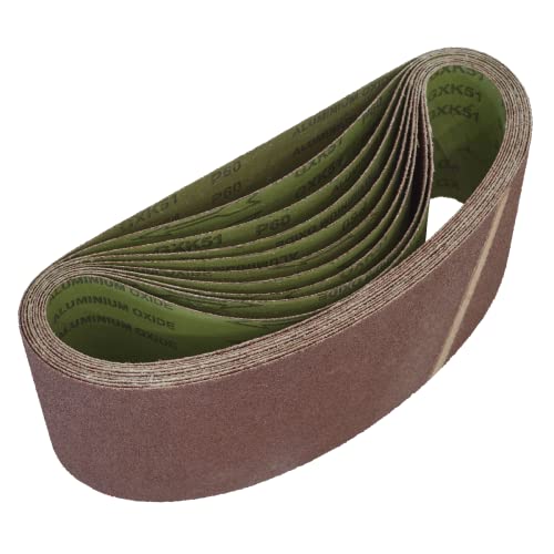 Image of Worksafe WSB6160 100 x 610mm Sanding Belt 60Grit - Pack of 10