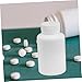 IWOWHERO 20Pcs Unbreakable Plastic Pill Bottles Lightblocking White Medicine Containers Screw Caps for Capsules Powders and Solid Medications Versatile Travel Pill