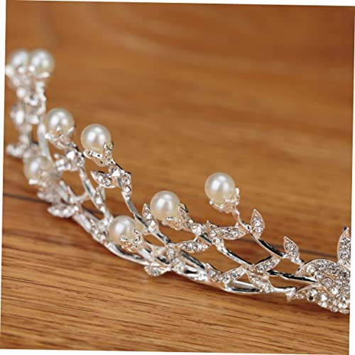 LABRIMP Acessórios De Cabelo De Strass Acessórios De Cabelo De Noiva Tiara Cisne Cocar Menina Chapel