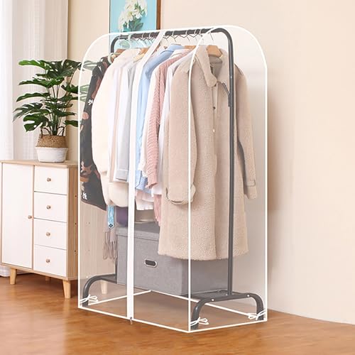 Housse de penderie étanche à la poussière et zippée pour dressing