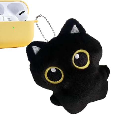 Hogvinnatil Peluche De Gato Tierno,Muñeco de Peluche de | Accesorios Llavero para Bolso, Decoración Habitación Infantil Y Adultos, Muñeco Blandito Detalles para Fiestas