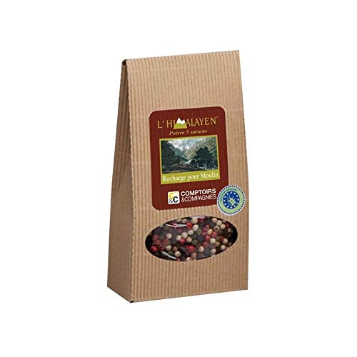 L'Himalayen - Recarga para molinillo de pimienta 5 estaciones ecológica - 125g