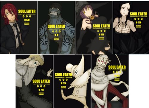 Soul Eater: The Perfect Edition Series 7 Books Set - #10-#16