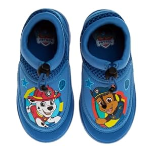 Toy Story Cars Boys Water Shoes Kids Sandals – Lightning McQueen Woody Buzz Lightyear Pool Aqua Socks Bungee Waterproof Quick Dry (Toddler-Little Kid)