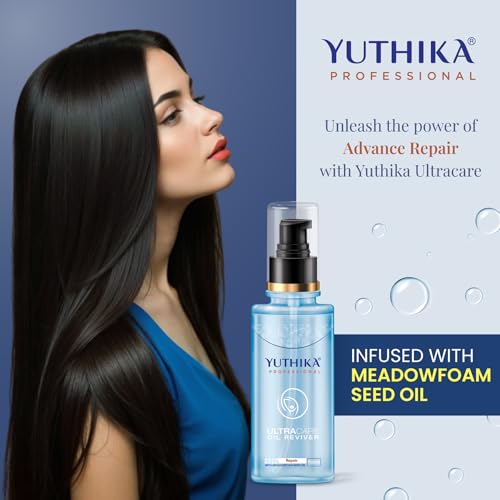 Image of Yuthika Professional Ultra Care Oil Reviver 100ml, Advanced Hair Repair Oil, Hair Oil for Dry and Frizzy Hair
