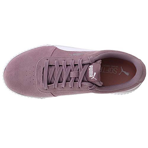 Image of Puma Carina 2.0 Synthetic Leather Lace Up Women's Sneakers