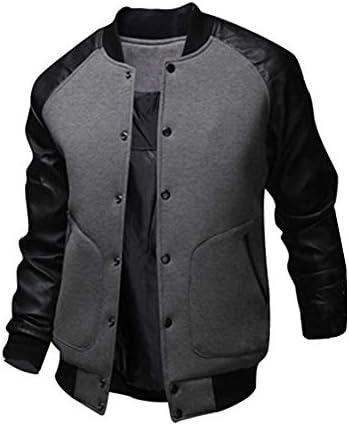 Coole Varsity Jacke Für Herren - Baseball Style College Jacke Mit Schmaler Passform