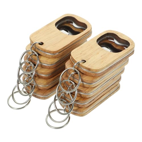 Porte-clés ouvre-bouteille en bois pour vos soirées entre amis et l'animation de votre bar à la maison