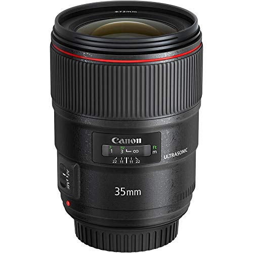 Canon EF 35mm f/1.4L II USM Lente + Filtro UV Combo miniatura 5