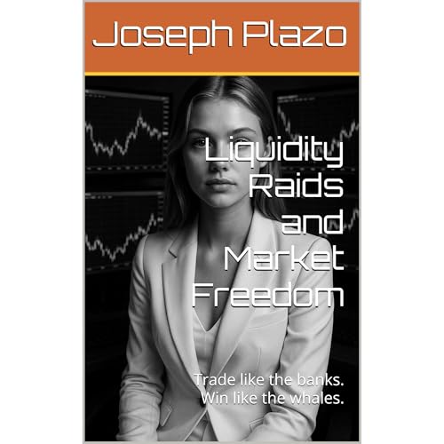 Liquidity Raids & Market Freedom: Escape the 9&ndash;5 with SMC, ICT, and Goldbach Tactics Audiobook By Joseph Plazo cove