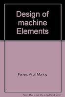 Design of machine Elements B0008BBVVI Book Cover