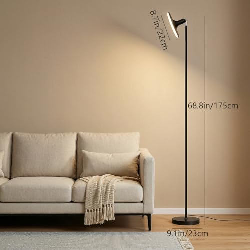Lampadaire à intensité variable contre la fatigue visuelle télécommande salon - 3