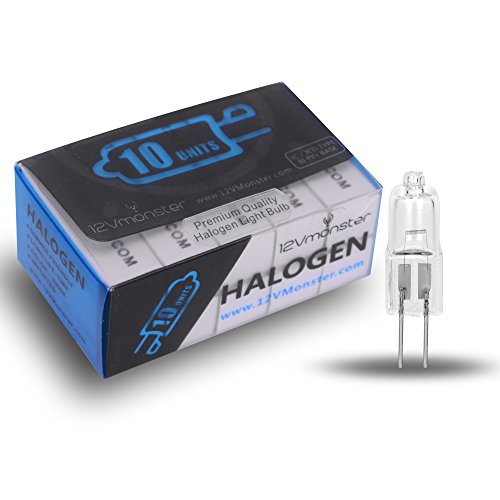 G4 Light Bulb 24V Clear 35 Watt 35Mm Length 24 Volt Heavy Machinery Marine Train Cabin Lighting Replacement Lightbulb Jc 24Volt Ac Dc Capsule Lamp T3 Shape Halogen 360 Lumen Industrial Commercial App #TOP2