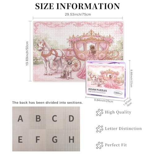 Rompecabezas para adultos de 1000 piezas, puzzle de madera decorativo de gran danés 3