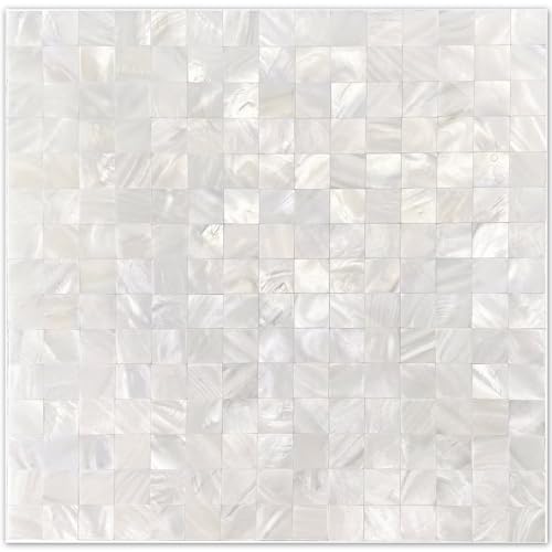 Yew & Tulip Mother of Pearl Peel and Stick Tile Backsplash Review: A Detailed Look at this 12x12 Inch Mosaic Tile