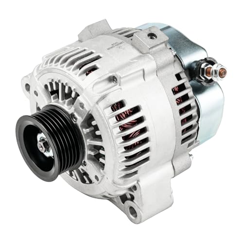 Image of KAX Alternator Compatible With 2000-2002 Toyota Tundra 4.7L V8, 2001-2002 Toyota Sequoia 13859N 12V 100Amp CW 6-Groove Pulley