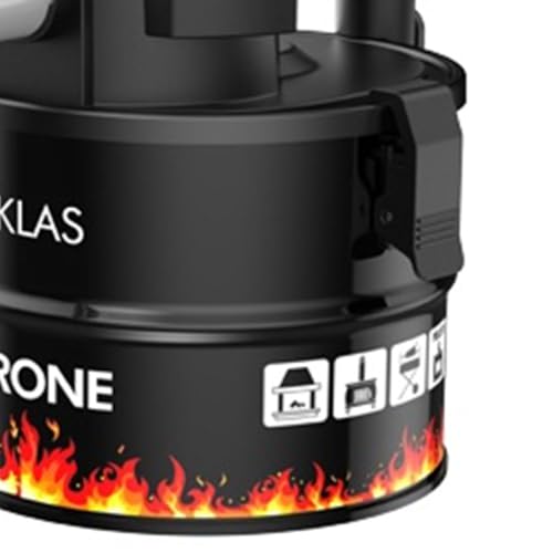 Niklas – Aspirador de cenizas y gránulos 600 W 4 litros Filtro HEPA Ceniza virutas Pellets - imagen 4