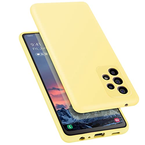 Coque Samsung A52 5G en silicone premium et microfibre douce