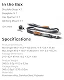 SMALLRIG RS3 RS2 Weight-Reducing Shoulder Strap Compatible with Sling Handle for DJI, Gimbal Belt with QD Quick Release Buckles for DJI RS4 / RS4 Pro/RS 3 / RS 3 Pro/RS 2-4118B - Image 8