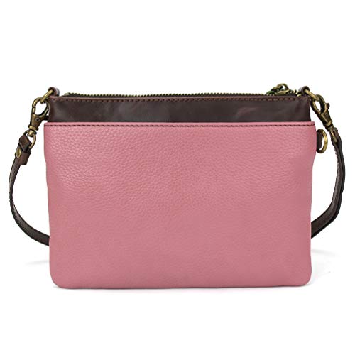 Chala Dazzled Mini Crossbody/Purse With Convertible Strap Stylish, Compact, Versatile - Pink Rose - Pink #TOP3