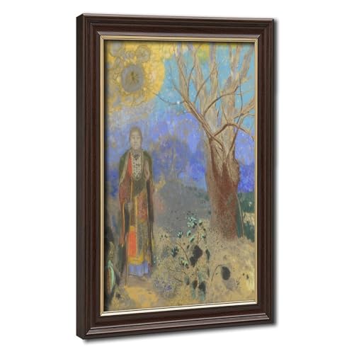 Impression Odilon Redon The Buddha art mural tableau sur toile encadre 20x30cm