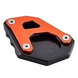 ktm exc eloxiert 【High Quanlity】The side stand enlarge is made of T6061 aluminium material.CNC machined by Billet aluminium,best anodised finish. It is very durable and can withstand long friction.