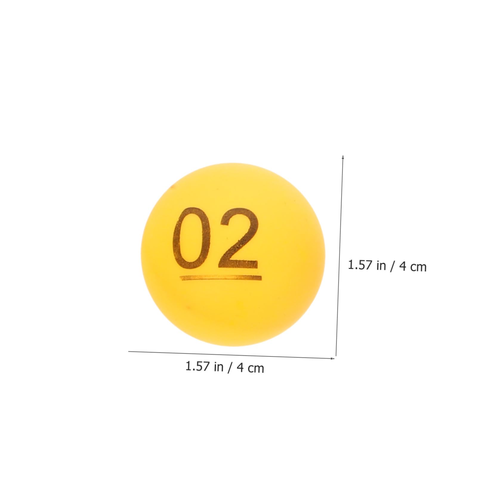 BCOATH 10pcs Colorful Game Party Numbered Pp Material for Entertainment and Events