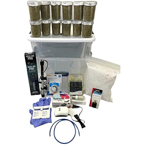 12 Jars Mushroom Growing Kit Ultimate Fast Automated Cultivation Equipment