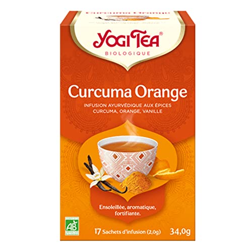 YOGI TEA - YOGI TEA CURCUMA ALL'ARANCIA