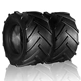 AutoForever 24x12.00-12 Lawn Tractor Tires 24X12.00X12 Turf Mower Golf Cart Tubeless Tires, 6 Ply Max Load 2270Lbs Set of 2